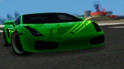 2005 Lamborghini Gallardo для GTA San Andreas миниатюра 4