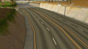 Дороги как в США para GTA San Andreas miniatura 2