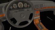 Mercedes-Benz 500SE for GTA San Andreas miniature 6