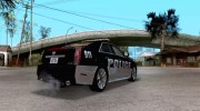Cadillac CTS-V Police Car для GTA San Andreas миниатюра 4