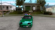 Toyota Supra California State Patrol для GTA San Andreas миниатюра 1