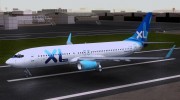 Boeing 737-800 XL Airways para GTA San Andreas miniatura 2