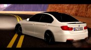 BMW 3-er F30 M-Tech для GTA San Andreas миниатюра 2