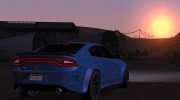 2020 Dodge Charger SRT Hellcat Widebody (SA Style) para GTA San Andreas miniatura 2