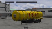 Cistern Trailers Pack для Euro Truck Simulator 2 миниатюра 2