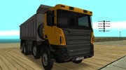 Scania P420 8X4 Dump Truck for GTA San Andreas miniature 1