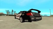 Subaru Impreza Police para GTA San Andreas miniatura 6