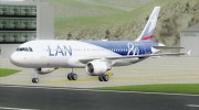 Airbus A320-200 LAN Airlines - 80 Years Anniversary (CC-CQN) для GTA San Andreas миниатюра 2