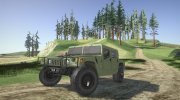 Hummer H-1 ВСУ para GTA San Andreas miniatura 1