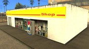 Shell station для GTA San Andreas миниатюра 4