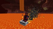 Lava Boat для Minecraft миниатюра 1