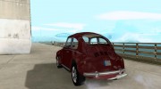 VW Käfer para GTA San Andreas miniatura 3