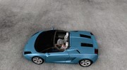 Lamborghini Gallardo Spyder para GTA San Andreas miniatura 2