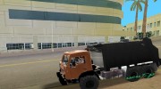 КамАЗ 43101 TrashMaster для GTA Vice City миниатюра 2