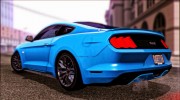 Ford Mustang GT 2015 v2 для GTA San Andreas миниатюра 2