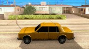 Greenwood Taxi para GTA San Andreas miniatura 2