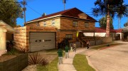 Новые текстуры дома Си-Джея для GTA San Andreas миниатюра 2
