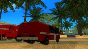 ПАЗ-3205 Пожарная Охрана para GTA San Andreas miniatura 3