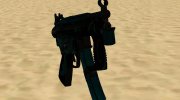 MP5K Black Blue Abstract for GTA San Andreas miniature 3