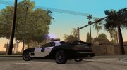 ZR-350 SFPD Police Pursuit car para GTA San Andreas miniatura 3
