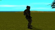 Член группировки Спектрум в кожаной куртке из S.T.A.L.K.E.R v.1 для GTA San Andreas миниатюра 3