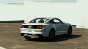 Ford Mustang GT 2015 for GTA 5 miniature 3
