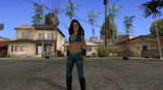 Melina WWE для GTA San Andreas миниатюра 3