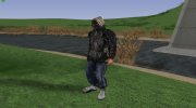 Член группировки Ренегаты в кожаной куртке из S.T.A.L.K.E.R v.1 для GTA San Andreas миниатюра 3