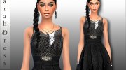 Sarah Dress для Sims 4 миниатюра 1
