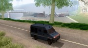 Gendarmerie Van для GTA San Andreas миниатюра 1