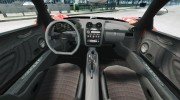 Pagani Zonda Cinque Roadster v2.0 for GTA 4 miniature 7