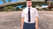 Skin HD GTA V Online в рубашке с галстуком for GTA San Andreas miniature 1
