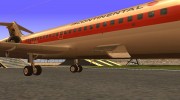 McDonnell Douglas DC-9-10 для GTA San Andreas миниатюра 6