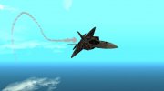 F-22 Raptor Starscream New para GTA San Andreas miniatura 4