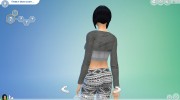 Спортивный топ Nike for Sims 4 miniature 3
