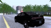 2011 Dodge Charger Unmarked для GTA San Andreas миниатюра 2