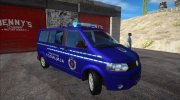 Volkswagen T5 Granicna Policija for GTA San Andreas miniature 2