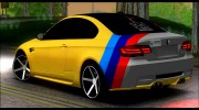 BMW M3 E92 для GTA San Andreas миниатюра 3