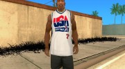 Форма сборной США по баскетболу para GTA San Andreas miniatura 1