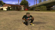 Футболка Злая собака para GTA San Andreas miniatura 3