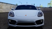 Porsche Cayman S 2014 for GTA San Andreas miniature 5