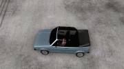 Volkswagen Golf MK1 Cabrio para GTA San Andreas miniatura 2