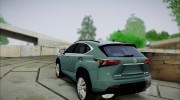 Lexus NX 200t  v2 для GTA San Andreas миниатюра 3