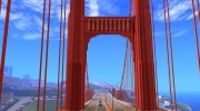 New Golden Gate bridge SF v1.0 for GTA San Andreas miniature 3
