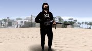 Crossfire Barret M82A1 Obsidian Beast для GTA San Andreas миниатюра 2
