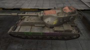 Контурные зоны пробития FV215b для World Of Tanks миниатюра 2
