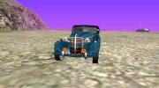Wright Coupe Blue from Mafia для GTA San Andreas миниатюра 3