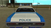 Dodge Polara 1971 Chicago Police Dept for GTA San Andreas miniature 7