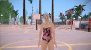Dead Or Alive 5U - Marie Rose Bikini для GTA San Andreas миниатюра 1