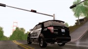 Ford Police Interceptor Utility 2011 Seattle (WA для GTA San Andreas миниатюра 3